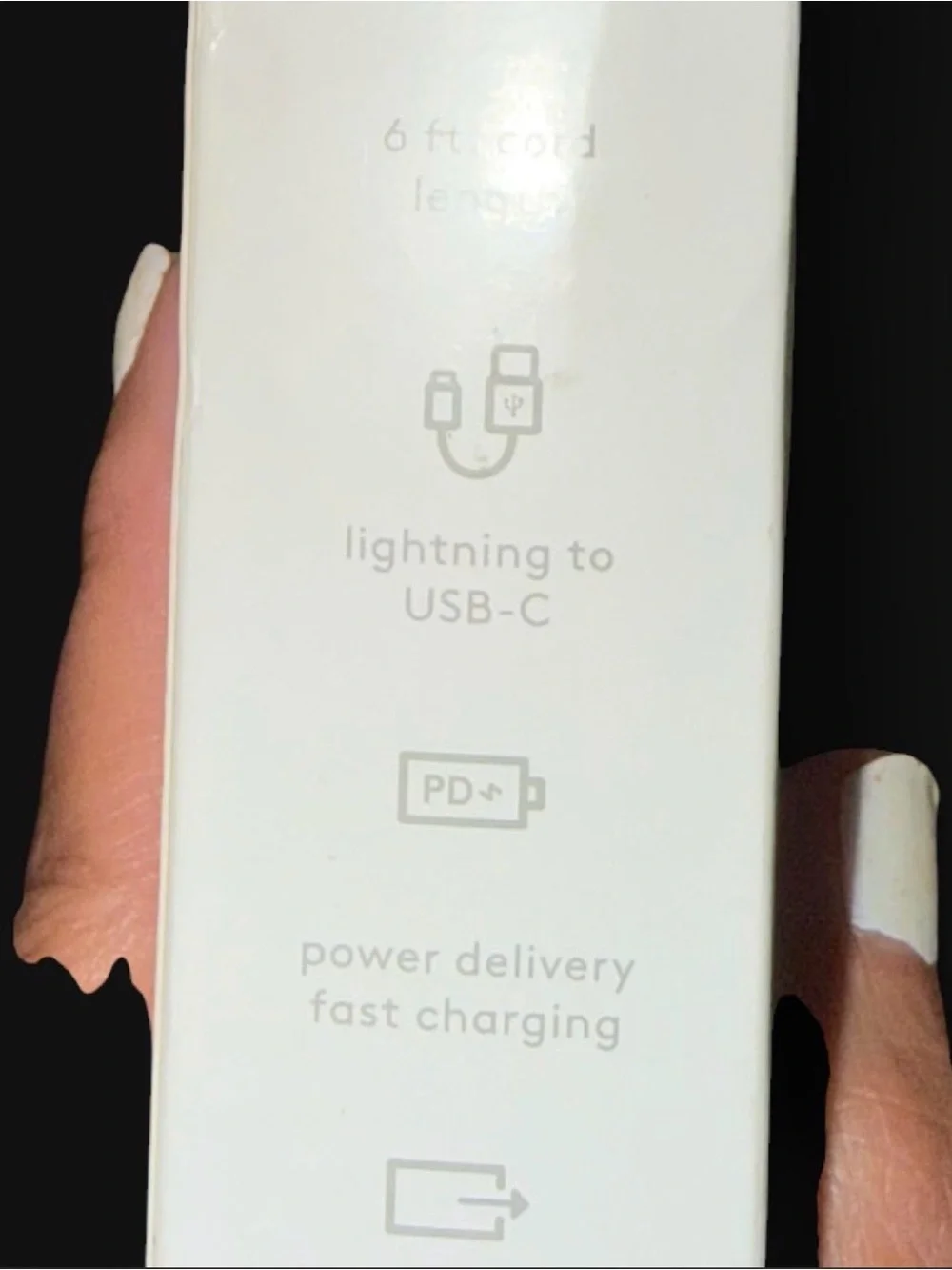 heyday Teal Braided Fast Charging Lightning to USB-C Cables - Pair